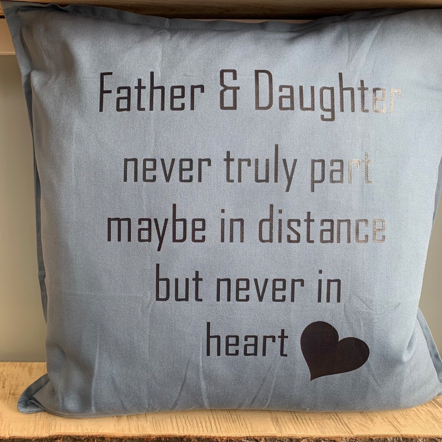 Father and Daughter Pillow
