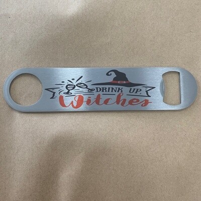 Drink Up Witches Bottle Opener