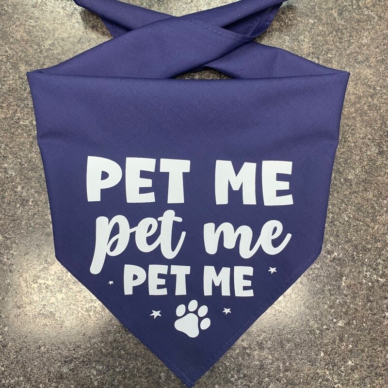 Pet Me Dog Bandana