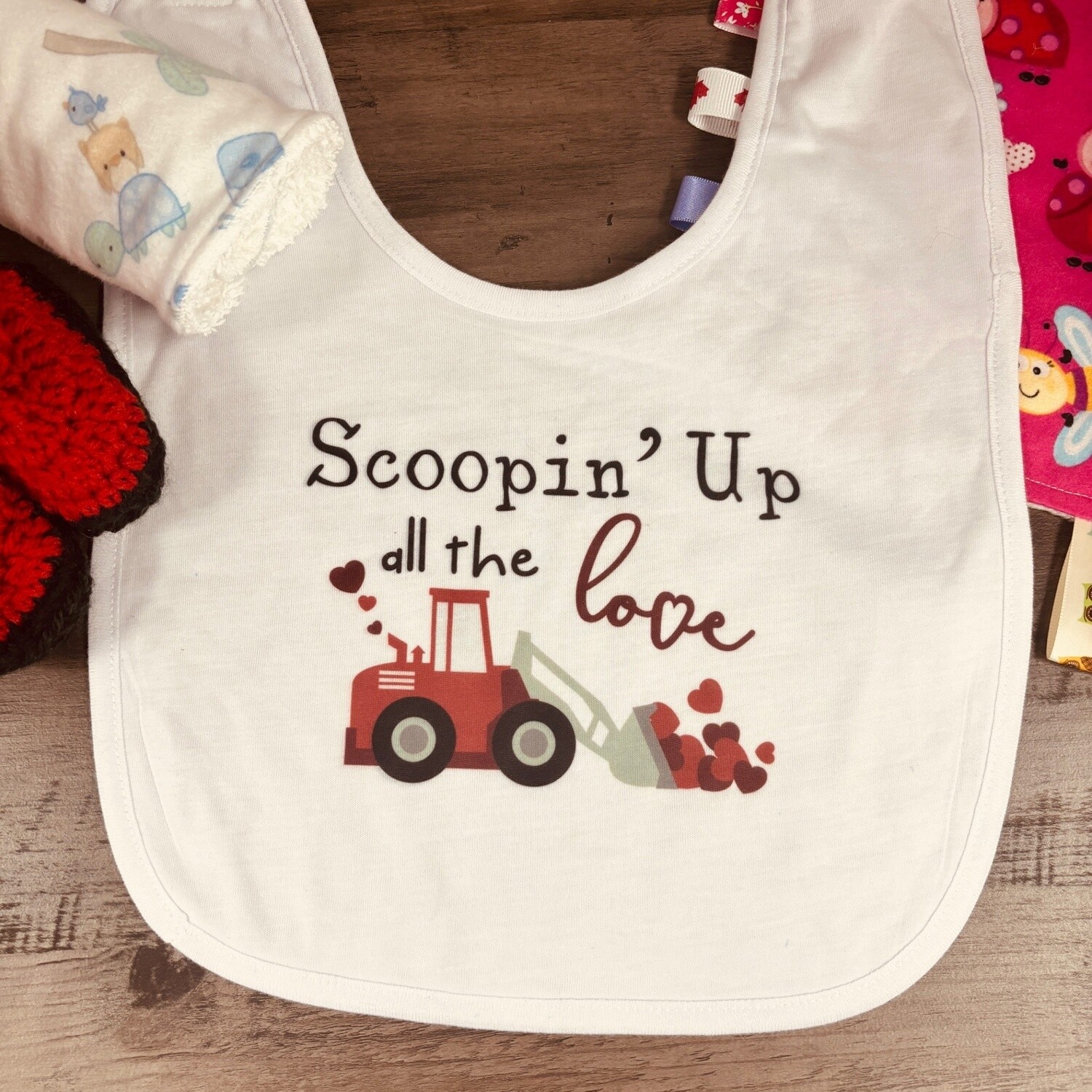 Scoopin&#39; Up The Love Bib