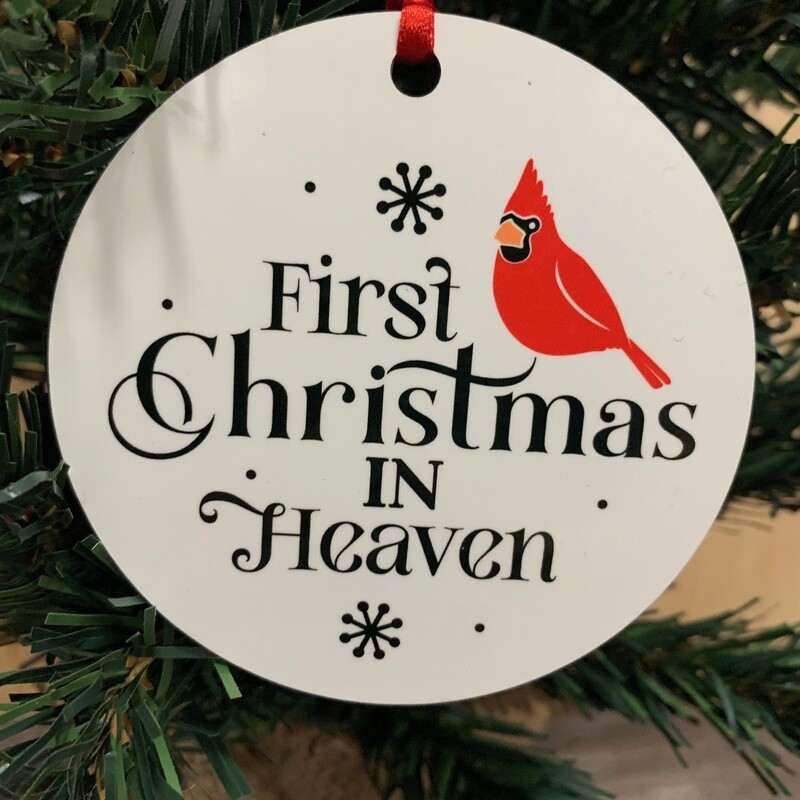 First Christmas In Heaven Ornament
