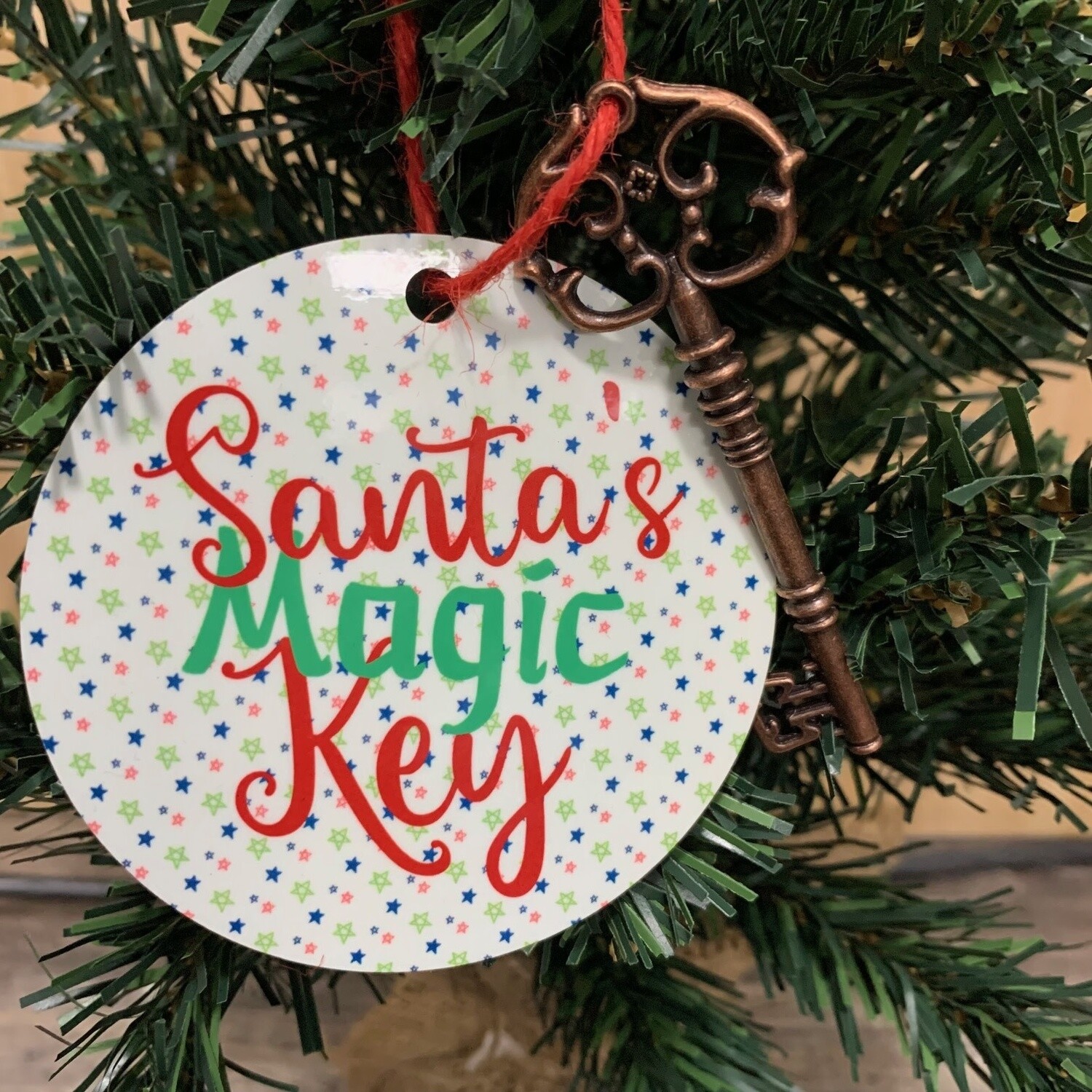 Santa&#39;s Magic Key Ornament