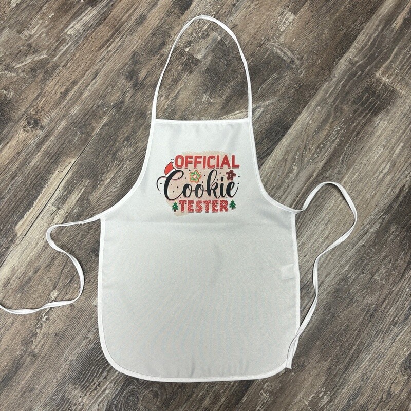 Official Cookie Tester Kids Apron