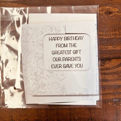 Sister Birthday Card