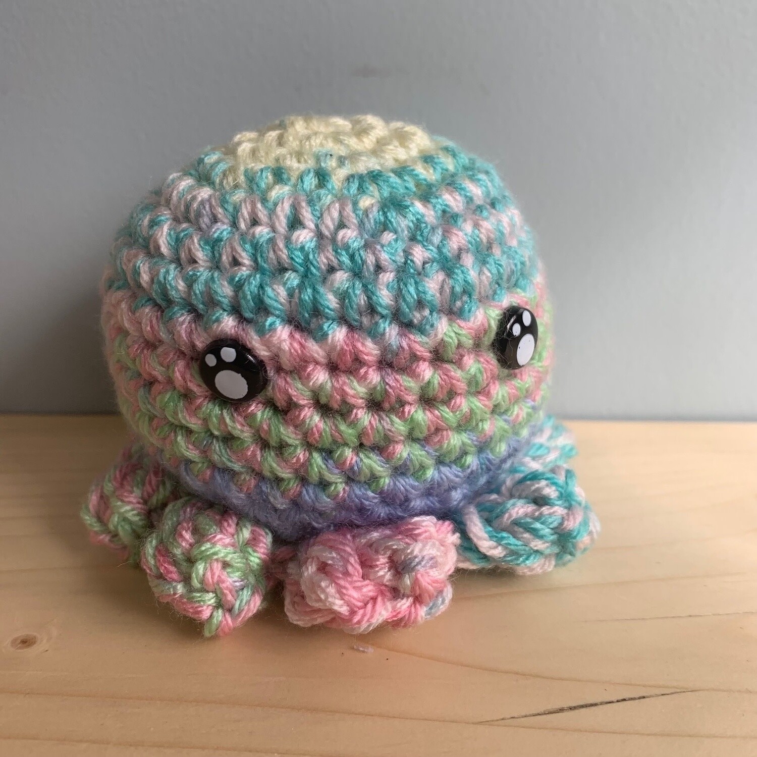 Crochet Rattle Octopus
