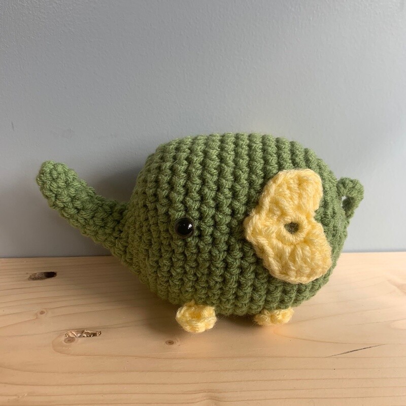 Crochet Rattle Elephant