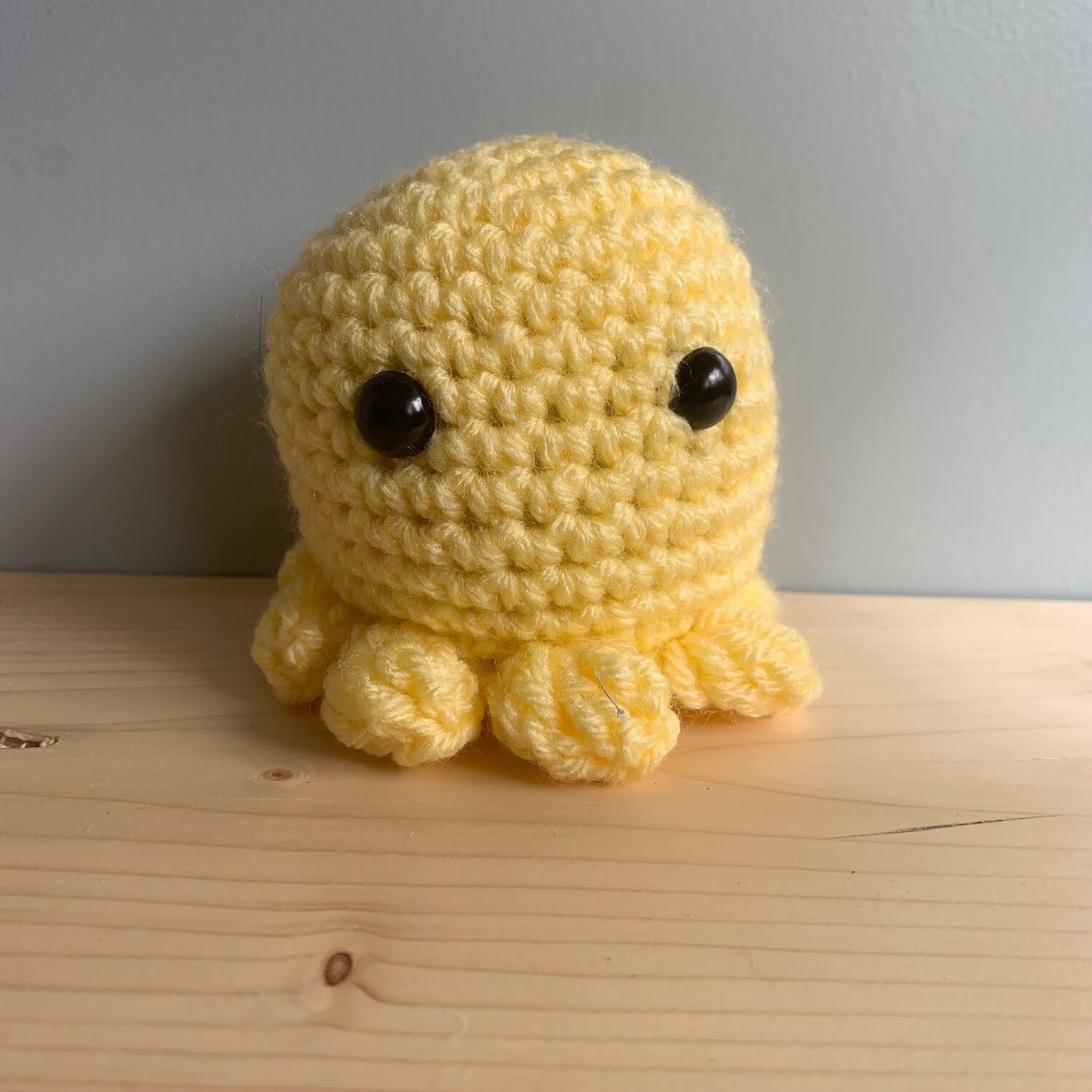 Crochet Rattle Octopus
