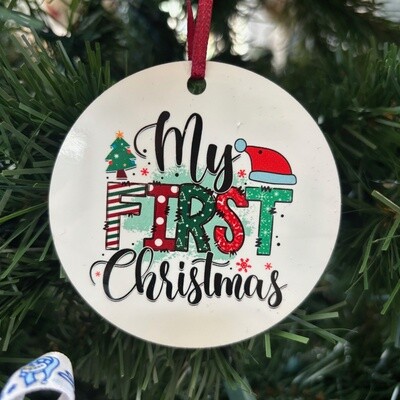 My First Christmas Ornament