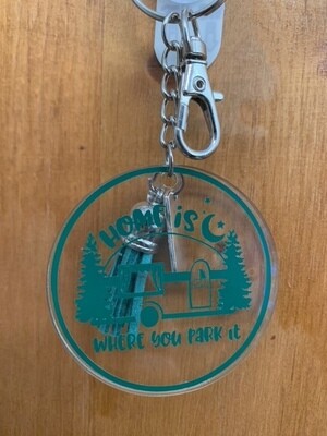 Camping/Adventure Acrylic Keychains