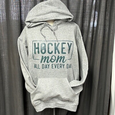Hockey Mom All Day Everyday Design for Shirt