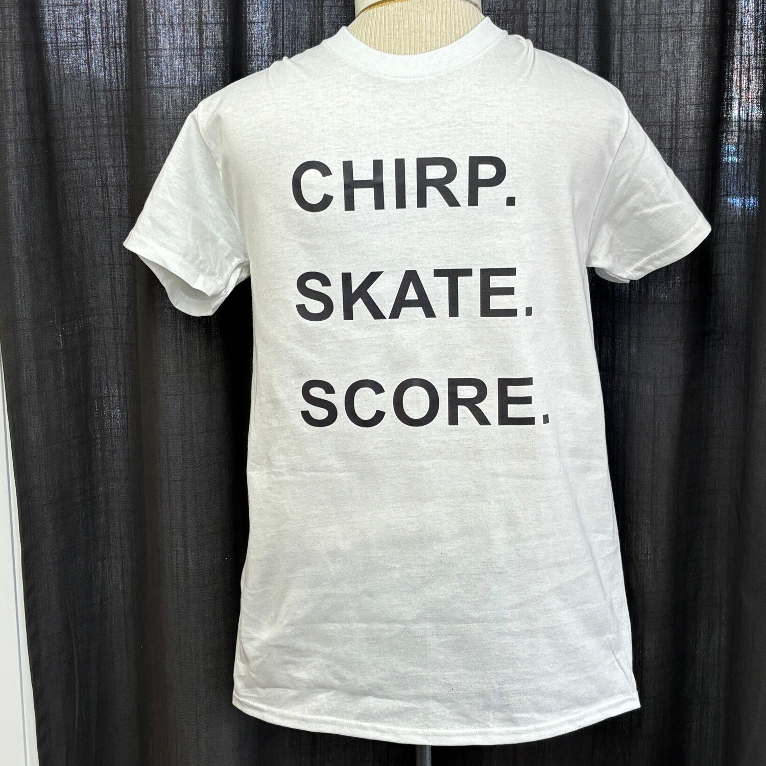 Chirp Skate Score Design for Shirt