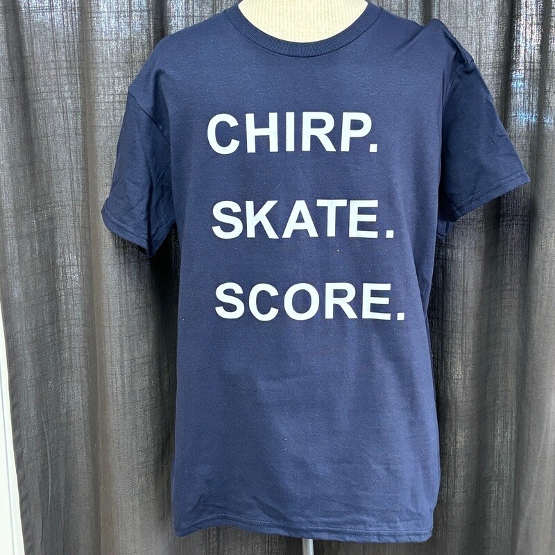 Chirp Skate Score Design for Shirt