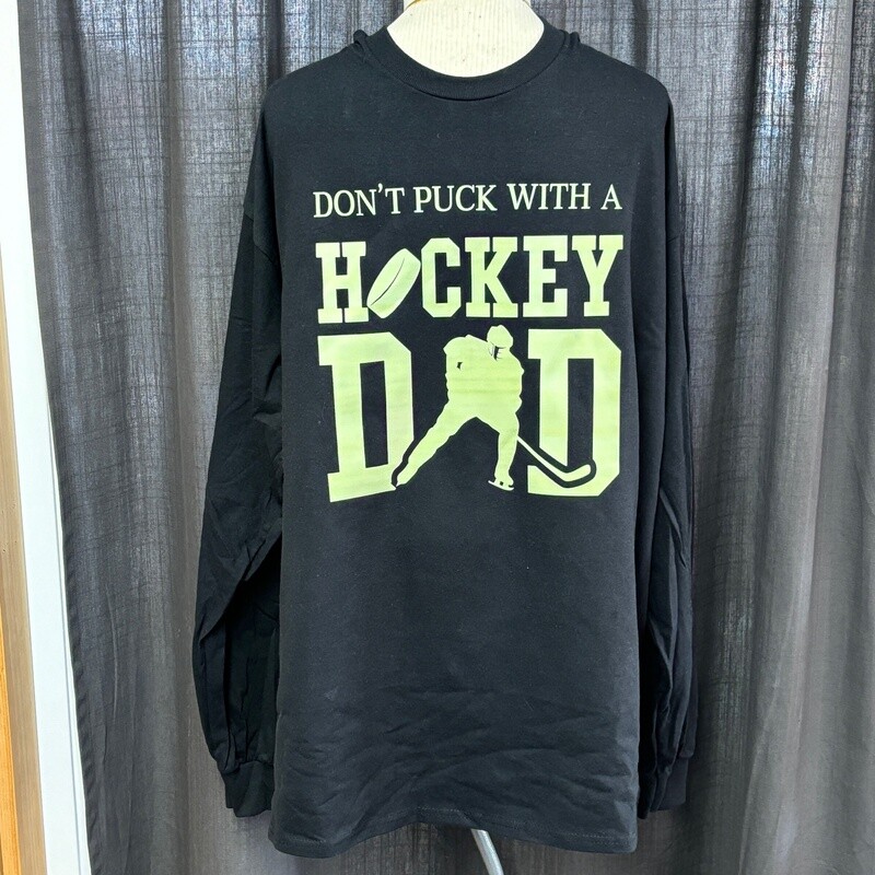 Don't Puck With A Hockey Dad Design for Shirt