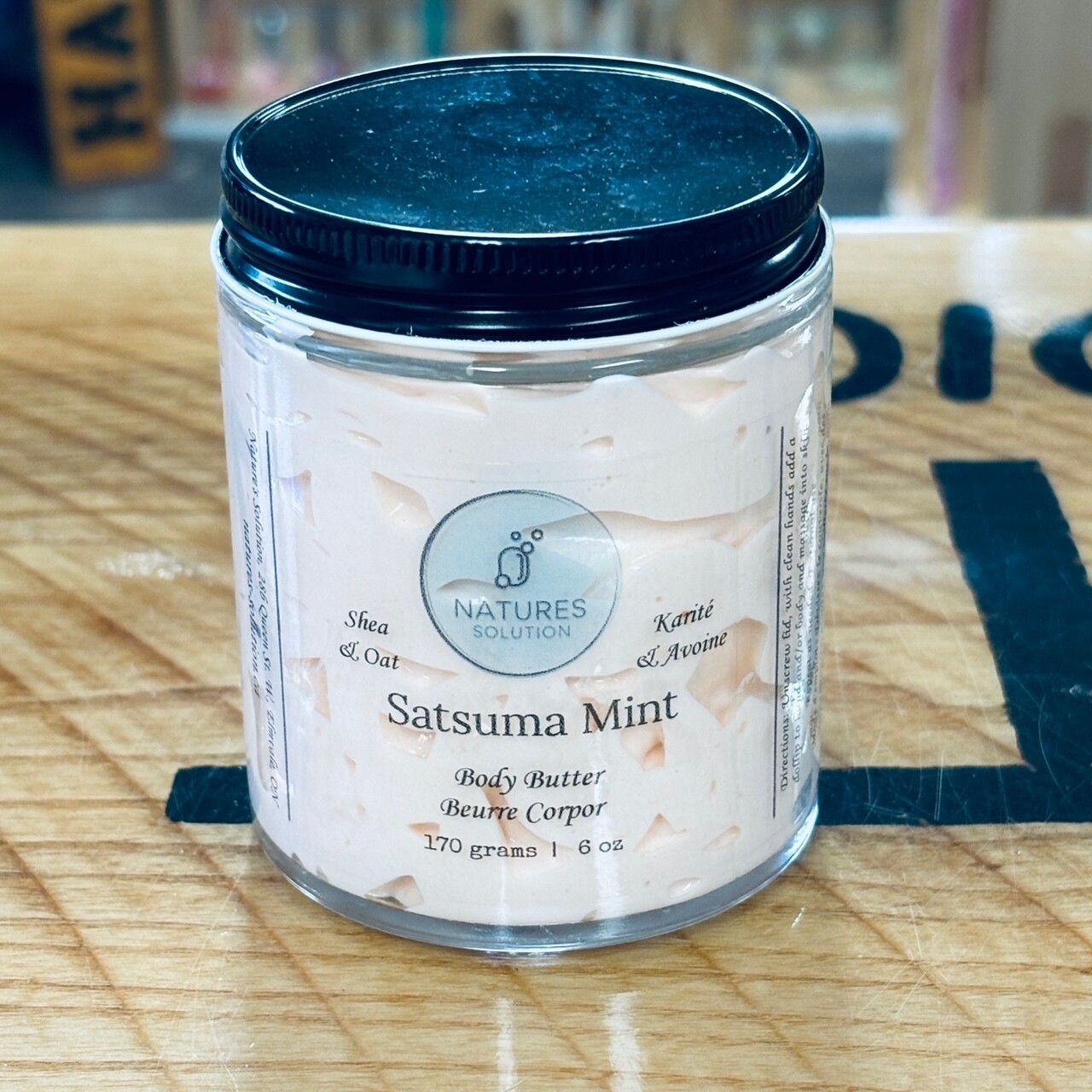 Satsuma Mint Body Butter 6oz.
