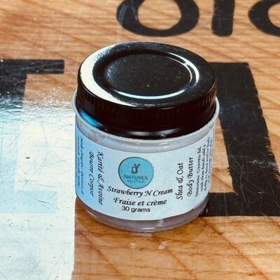 Strawberry and Cream Body Butter 30g.