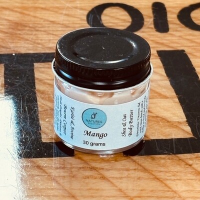 Mango Body Butter 30g.