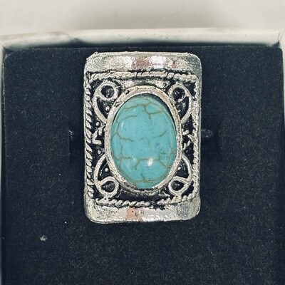 Turquoise Ring Adjustable