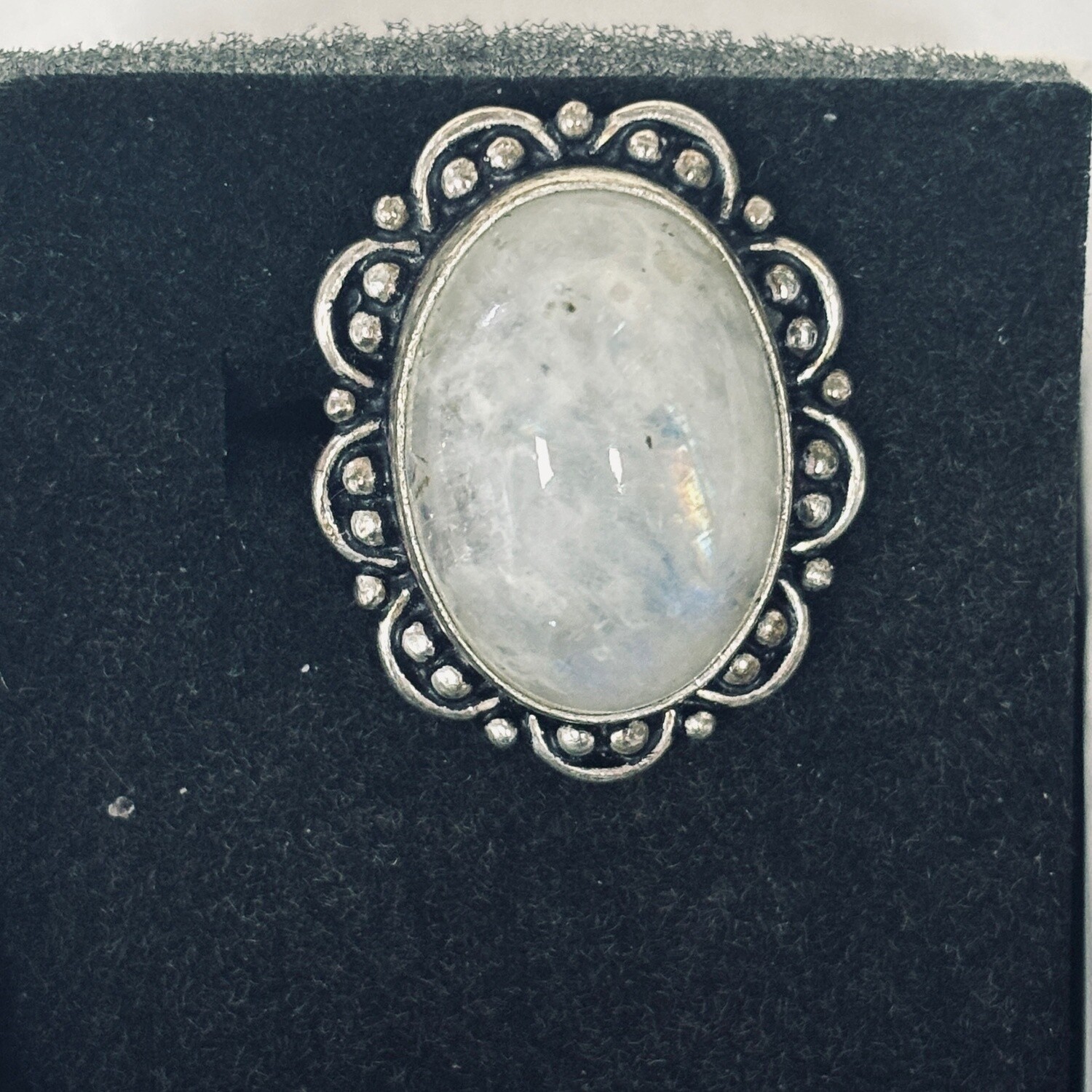 Moonstone Ring Size 8.5
