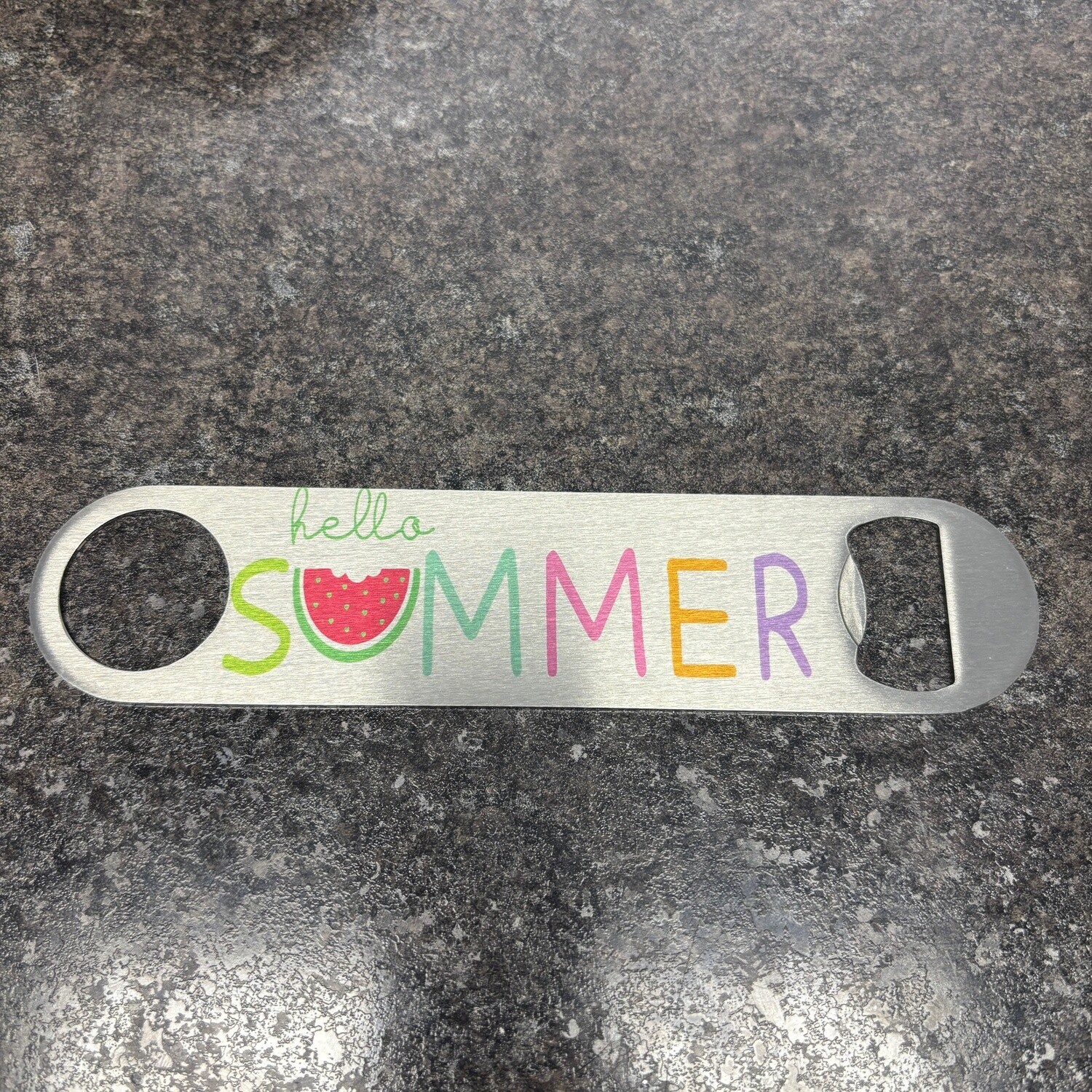 Hello Summer Bottle Opener