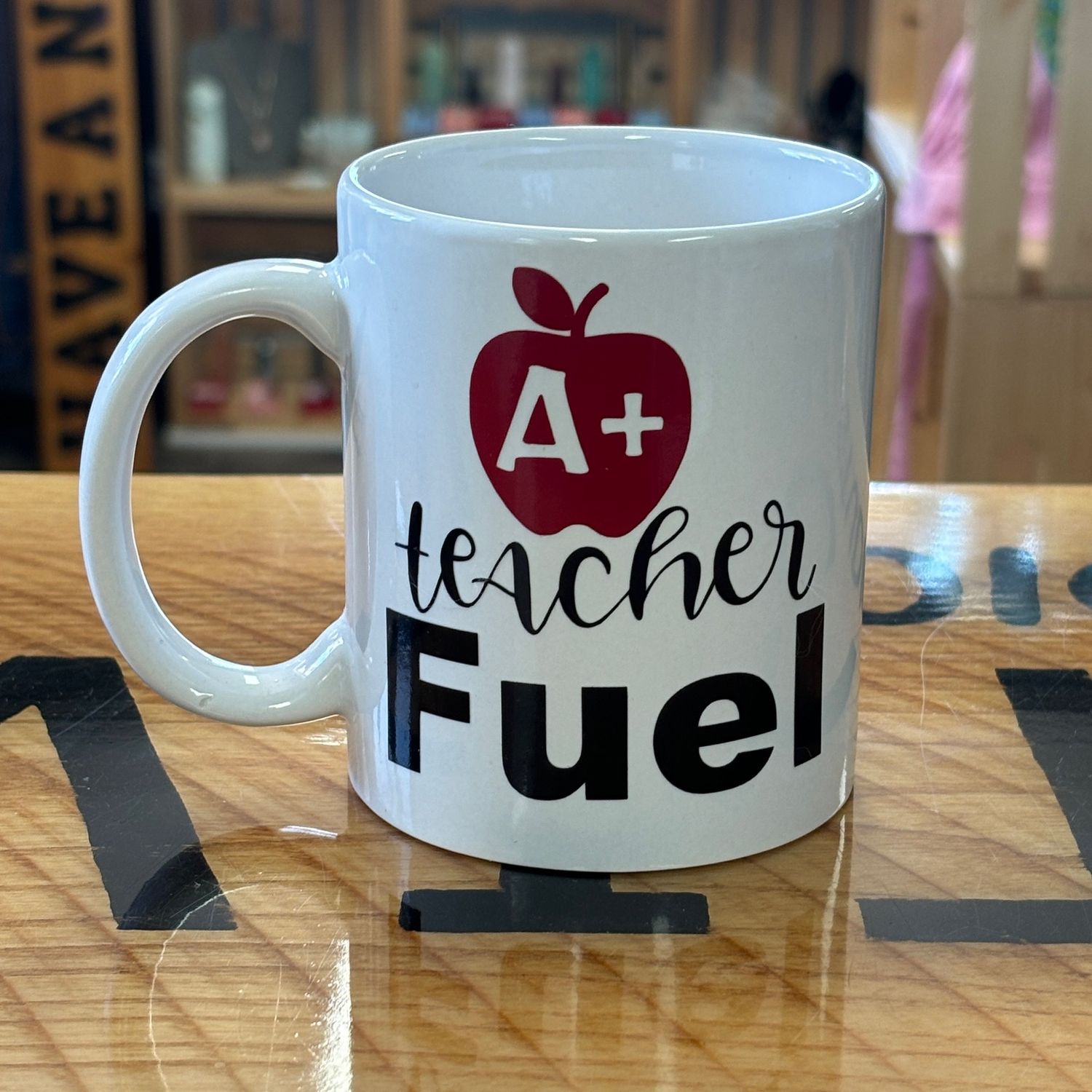Teacher Fuel Coffee Cup