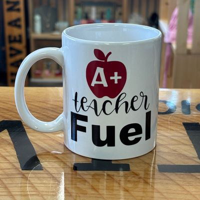 Teacher Fuel Coffee Cup