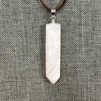 Pink Calcite Necklace