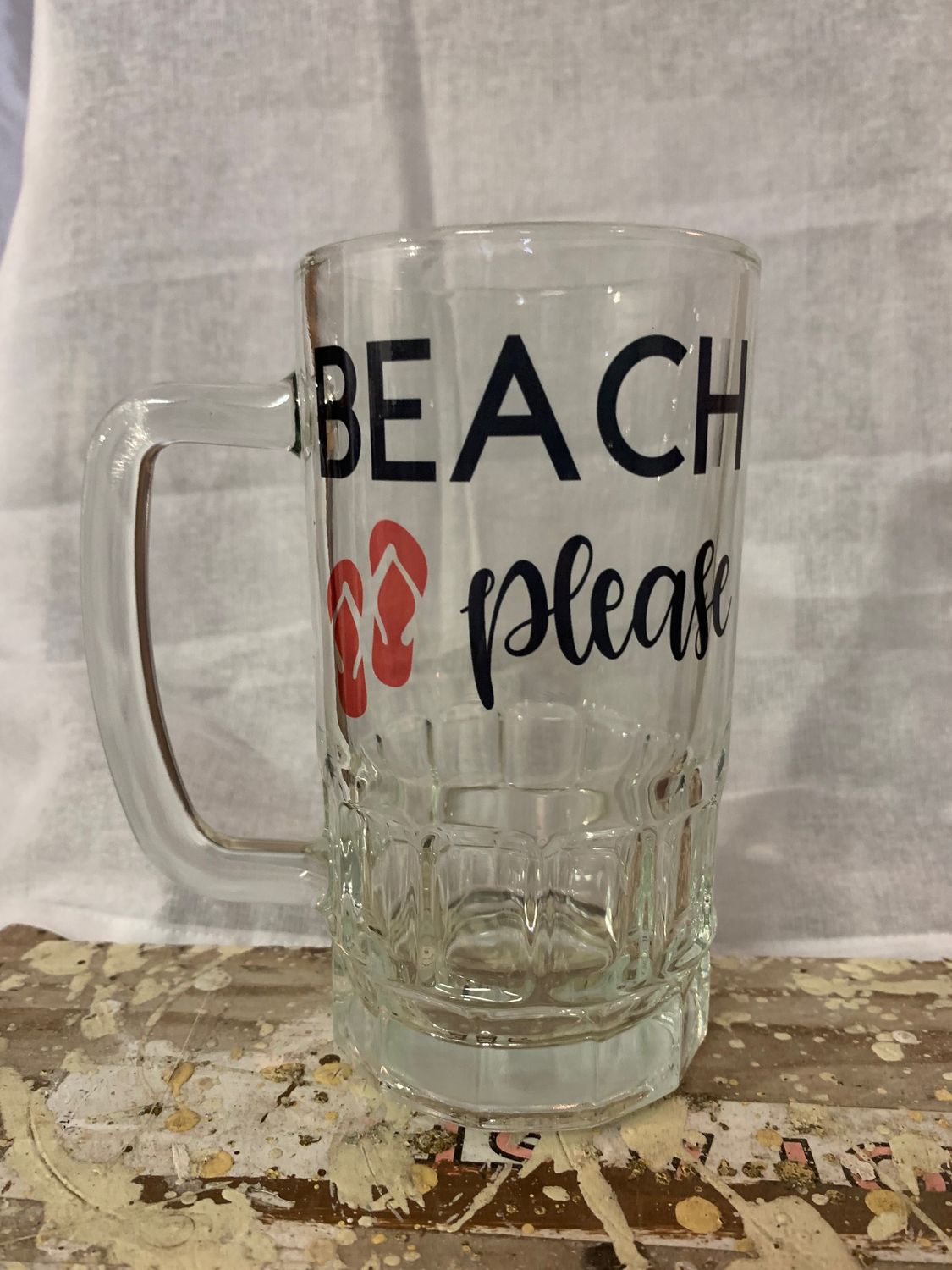 Beach Please Design for Drinkware