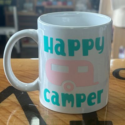 Happy Camper Coffee Cup