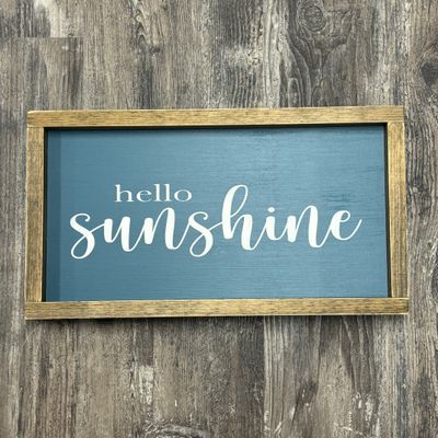 Hello Sunshine Sign