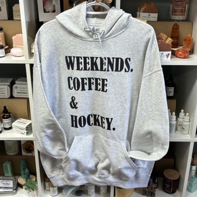 Weekends Coffee and Hockey Design for Shirt