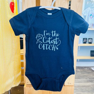 I&#39;m The Cutest Catch Infant Shirt Design