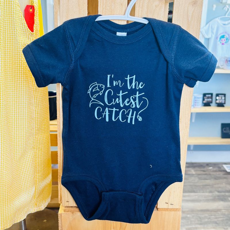 I&#39;m The Cutest Catch Infant Shirt Design