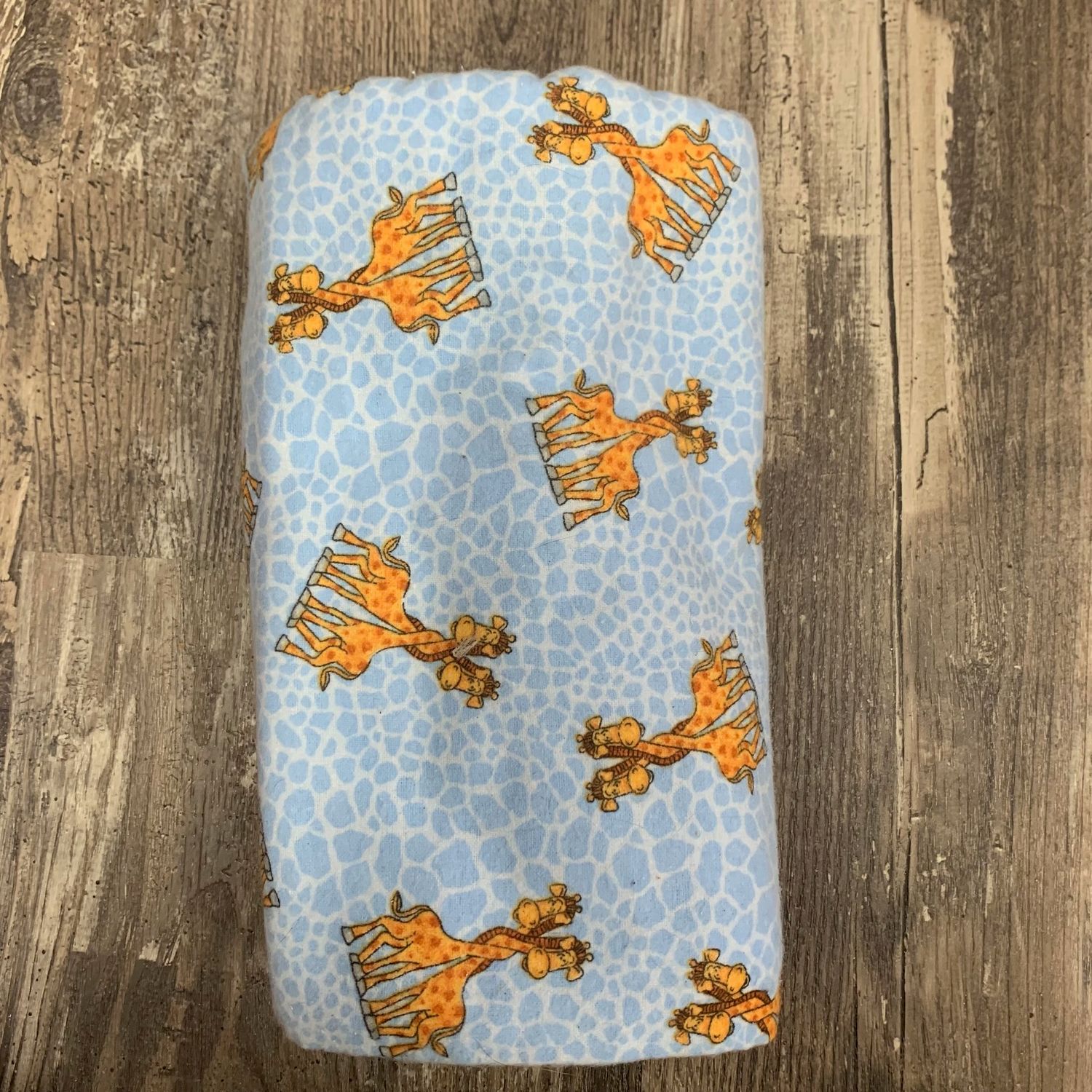 Giraffe Single Receiving Blanket