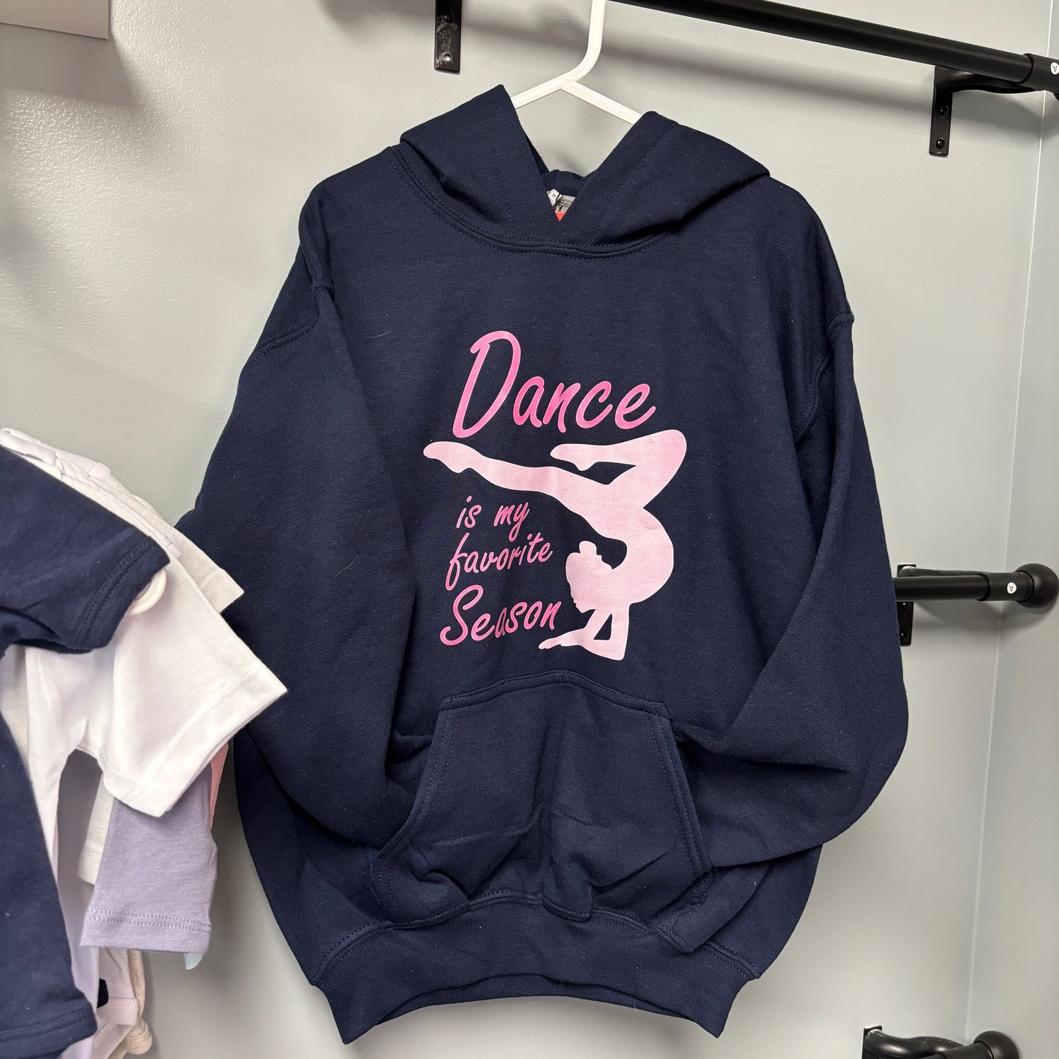 Dance is My Favorite Season Kids Hoodie (Size Youth Medium)
