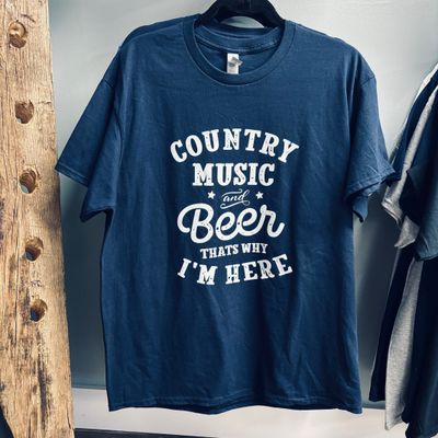 Country Music and Beer Design for Shirt