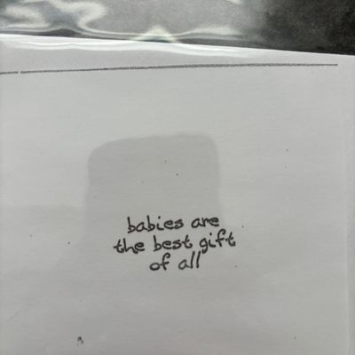 Sloth Baby Shower Card