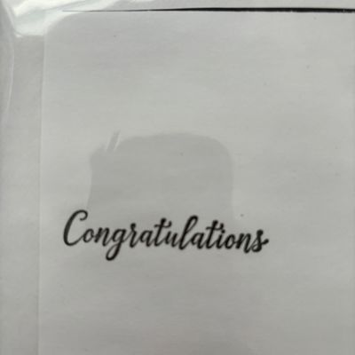Penguine Baby Shower Card
