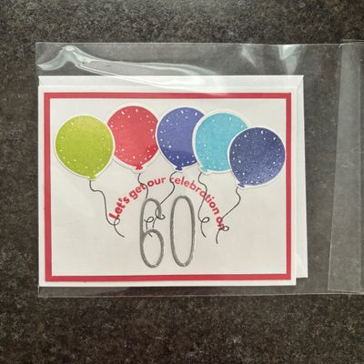 60th Birthday Card