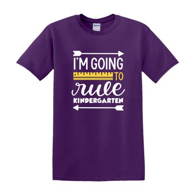I&#39;m Going to Rule (Grade) Design for Youth Shirt