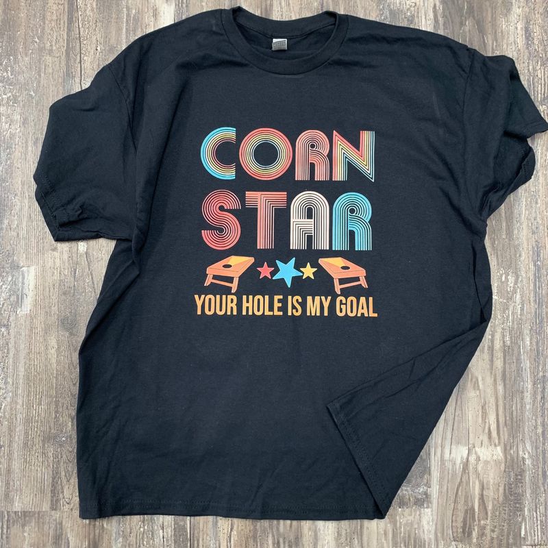 Corn Star Design for Shirt