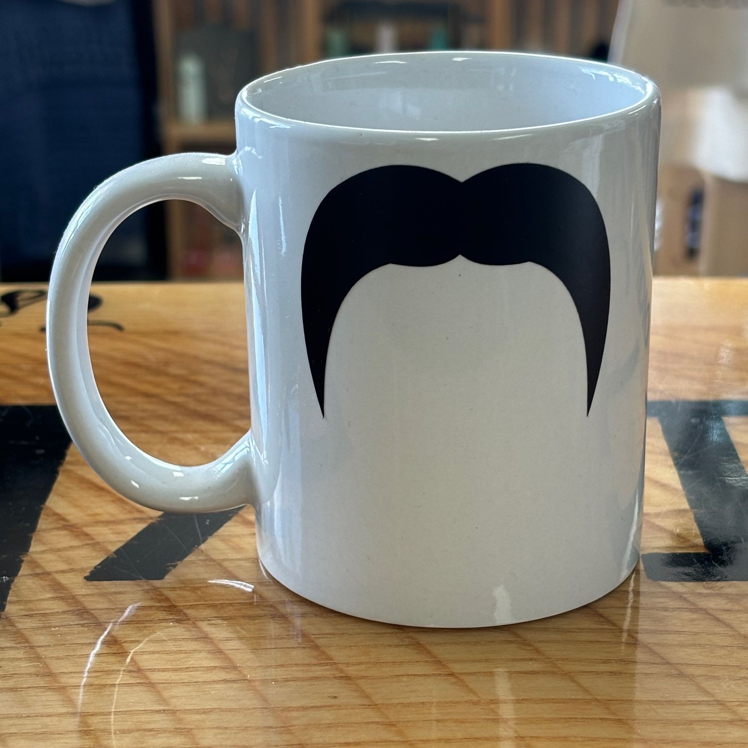 Moustache Coffee Cup