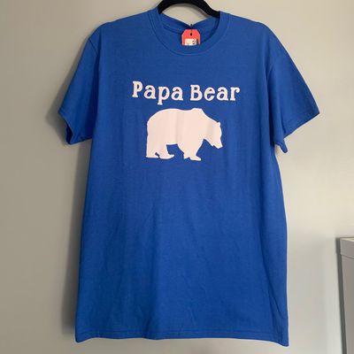 Papa Bear Shirt Size Medium