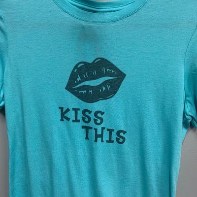 Kiss This Shirt Size XL