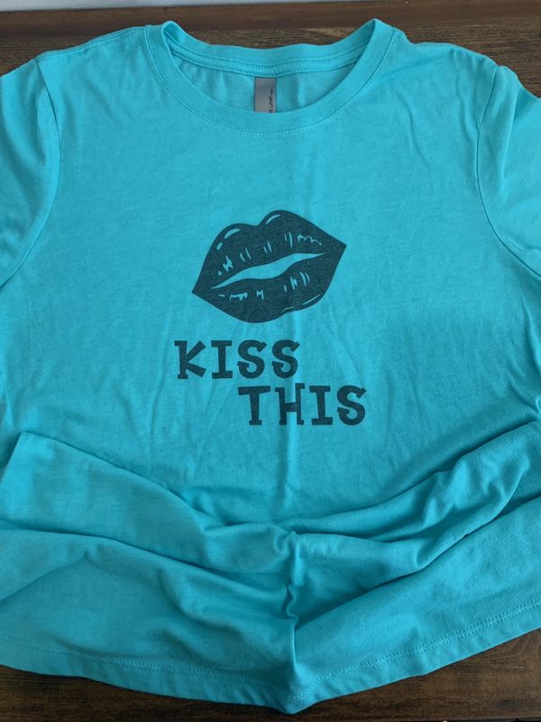 Kiss This Shirt Size XL
