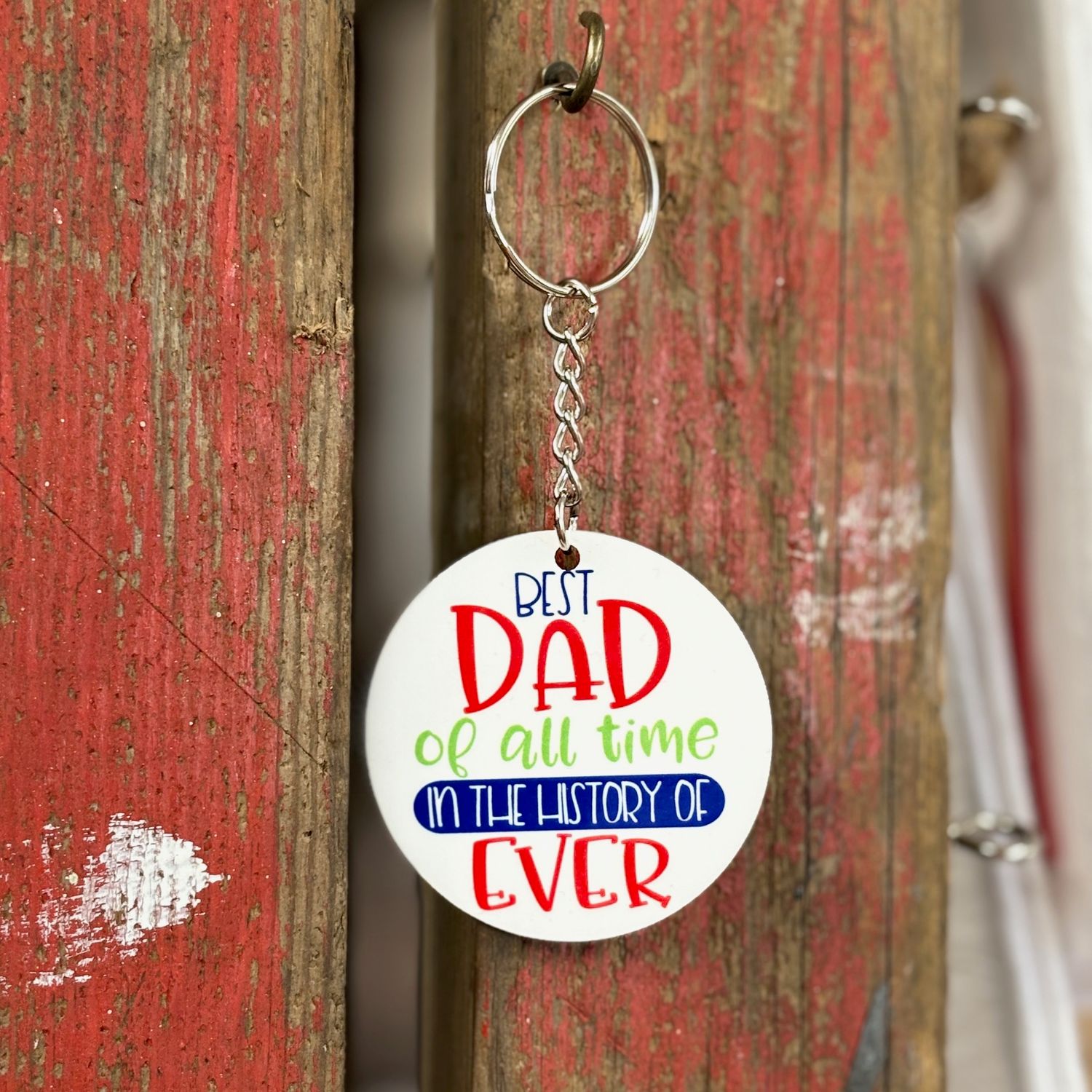 Best Dad Of All Time Key Chain