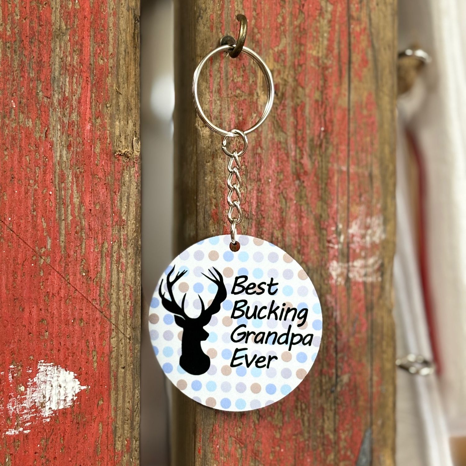 Best Bucking Dad/Grandpa/Uncle etc. Key Chain