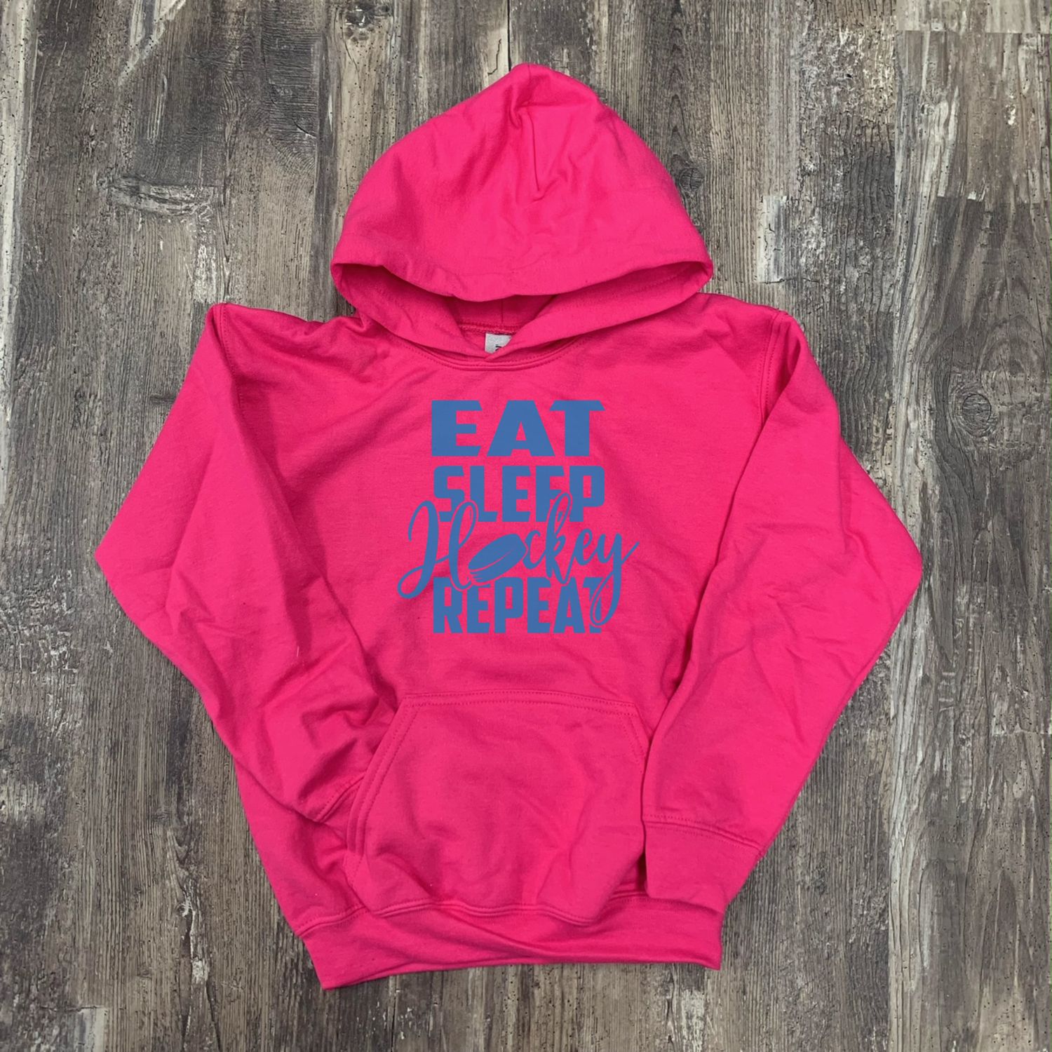 Eat Sleep Hockey Repeat Design for Youth Shirt