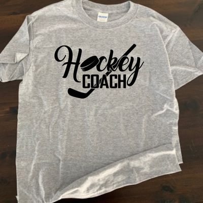 Hockey Coach Design for Shirt