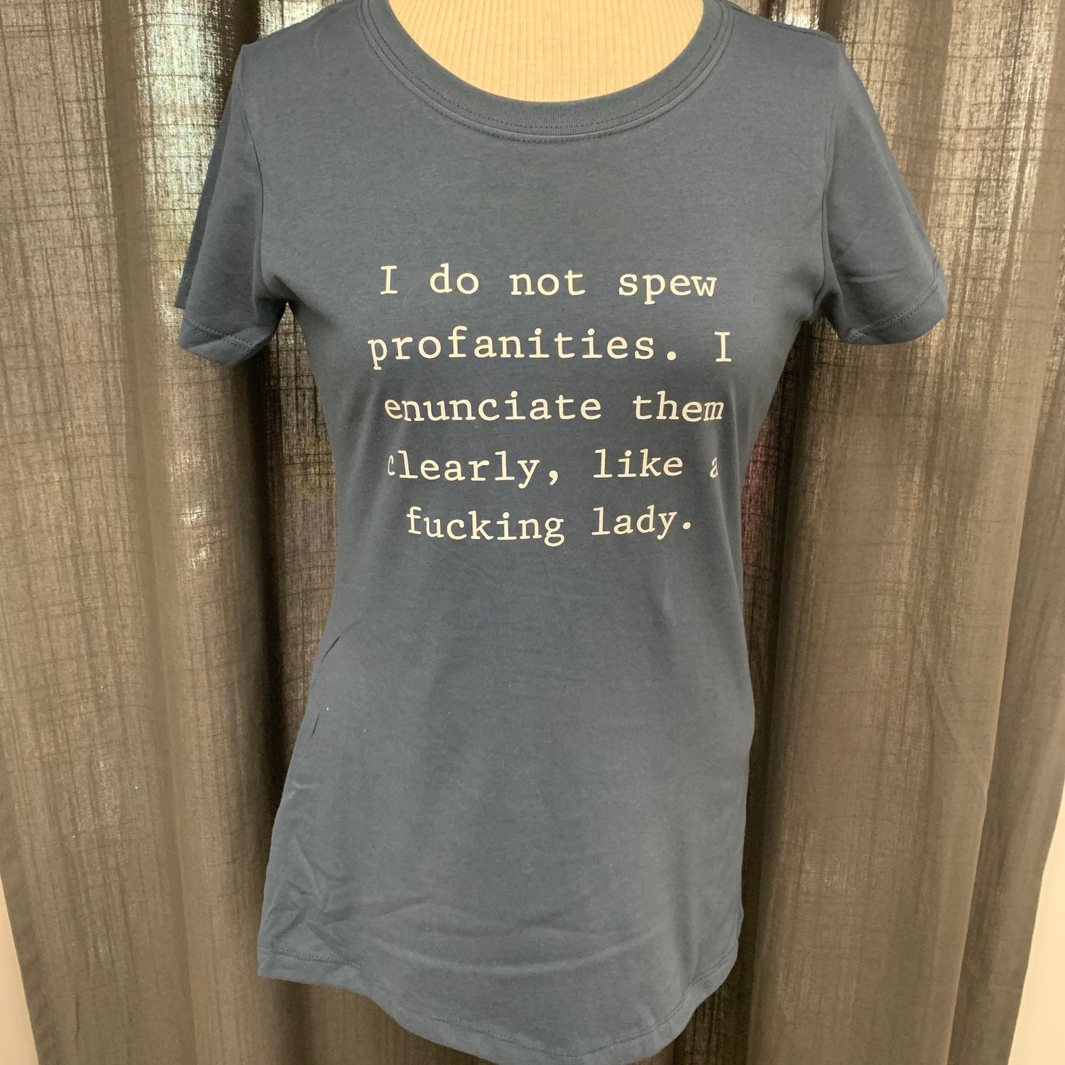 I Do Not Spew Profanities Design for Shirt