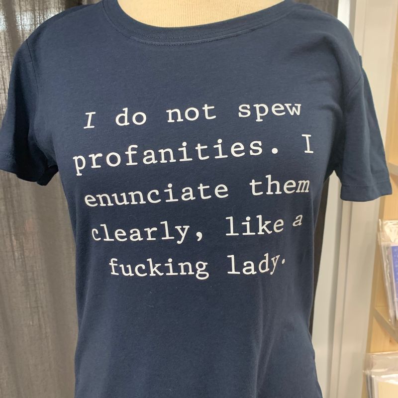 I Do Not Spew Profanities Design for Shirt